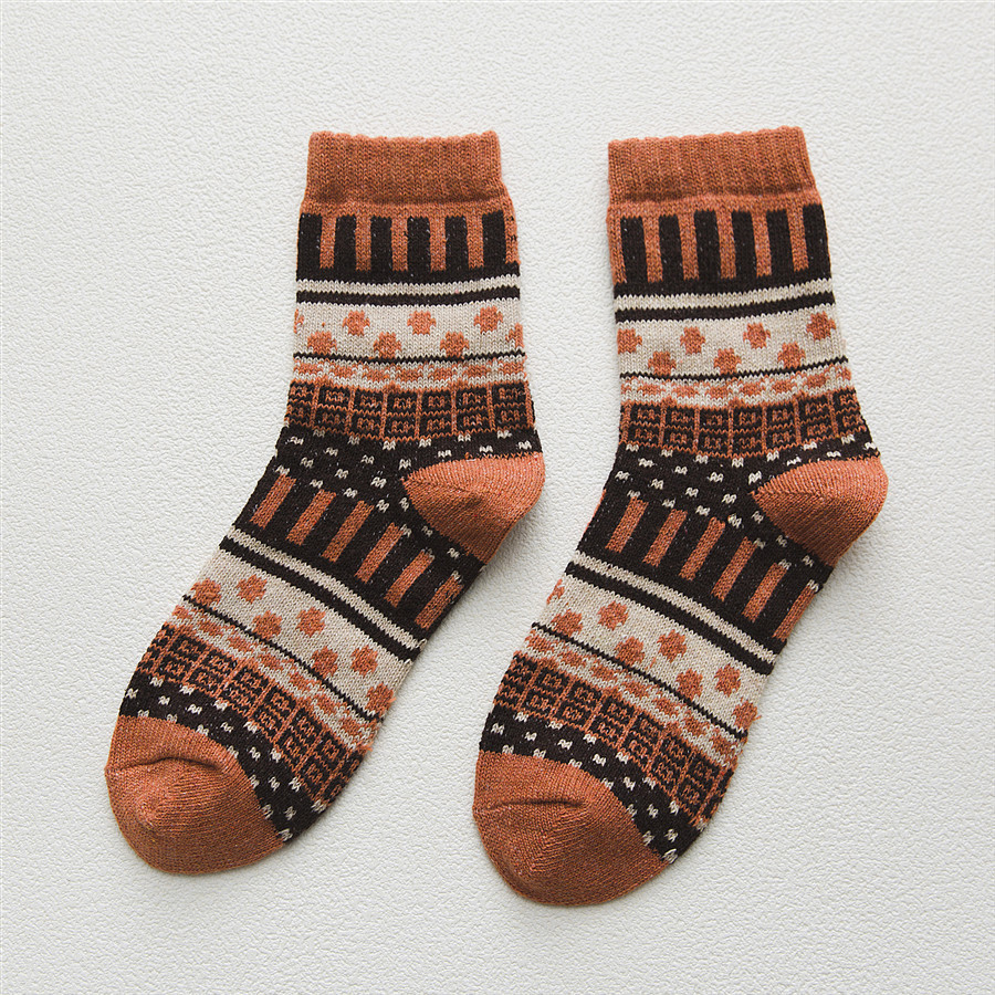 Thick Warm Wool Socks Dot Socks Socks 7029